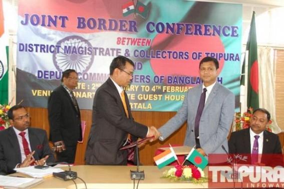 DM-DC level recent talk at Tripura paves new and strong relationship between friendly neighbours